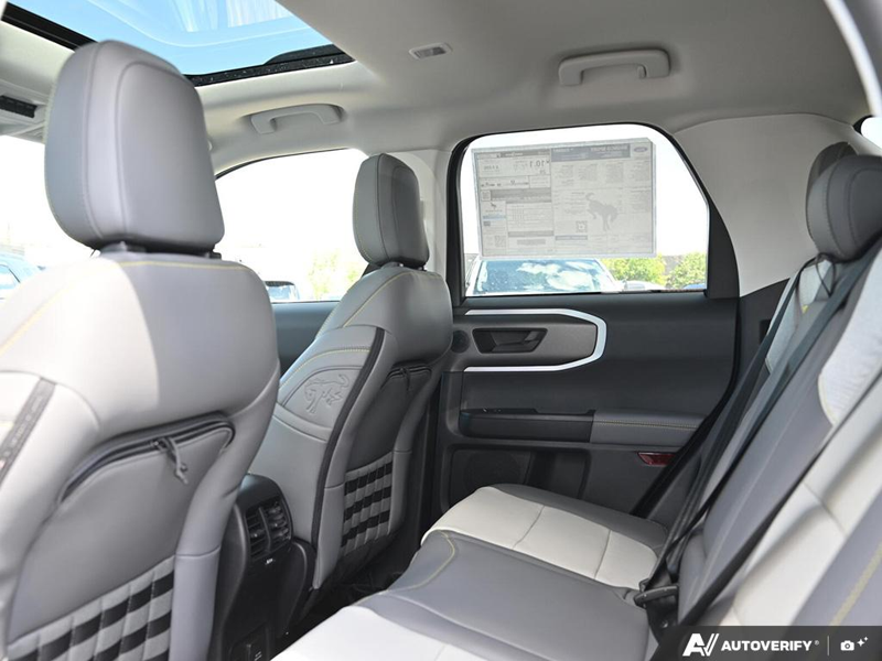 NEW 2026 Ford Bronco Sport Badlands - Azure Grey Metallic Tri-coat Exterior / DARK SPACE GREY LEATHER Interior - $50,990 - Stock #E60762 - VIN 3FMCR9DA8TRE68987 - Photo 24