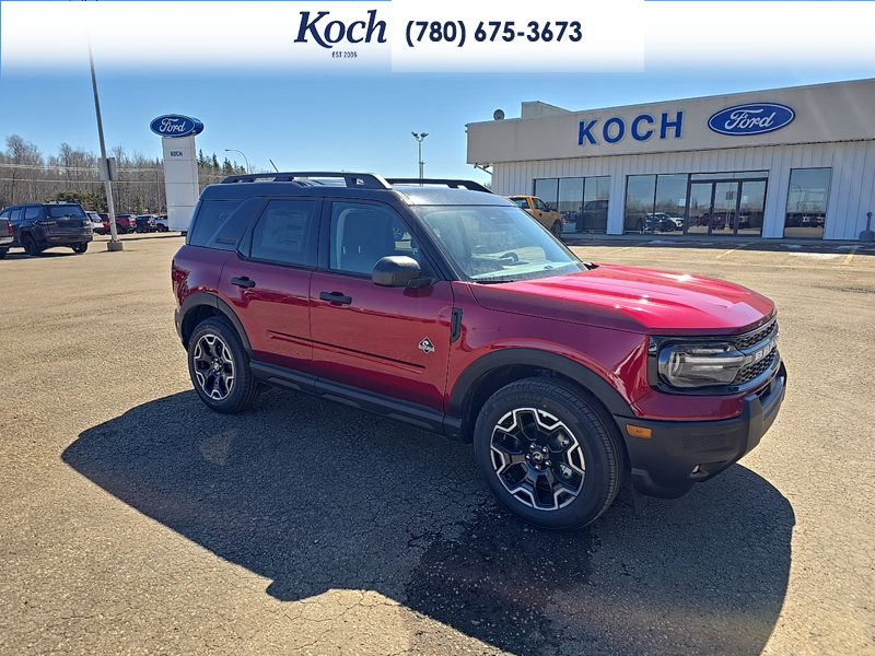 NEW 2026 Ford Bronco Sport Outer Banks - Ruby Red Tri-coat Metallic Exterior / EBONY BROWN VINYL Interior - $43,040 - Stock #A26145 - VIN 3FMCR9CN2TRE36671 - Photo 26