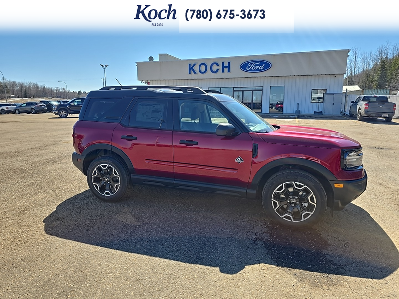 NEW 2026 Ford Bronco Sport Outer Banks - Ruby Red Tri-coat Metallic Exterior / EBONY BROWN VINYL Interior - $43,040 - Stock #A26145 - VIN 3FMCR9CN2TRE36671 - Photo 27