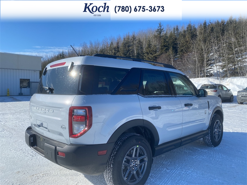 NEW 2026 Ford Bronco Sport Big Bend - Crystal White Tricoat Exterior / LIGHT SMOKED TRUFFLE Interior - $41,440 - Stock #A26073 - VIN 3FMCR9BN8TRE09332 - Photo 2