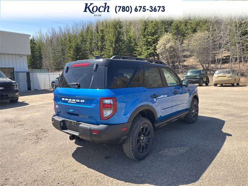 NEW 2026 Ford Bronco Sport Badlands - Velocity Blue Metallic Exterior / DARK SPACE GREY LEATHER Interior - $48,440 - Stock #A26156 - VIN 3FMCR9DA6TRE49757 - Photo 2
