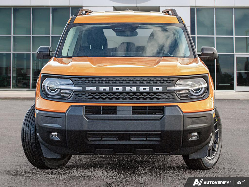 NEW 2026 Ford Bronco Sport Big Bend - Orange Fury Metallic Tri-coat Exterior / LIGHT SMOKED TRUFFLE Interior - $38,613 - Stock #E60225 - VIN 3FMCR9BN5TRE09661 - Photo 2