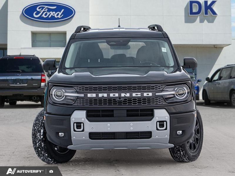 NEW 2026 Ford Bronco Sport Badlands - Shadow Black Exterior / DARK SPACE GREY LEATHER Interior - $47,518 - Stock #D60200 - VIN 3FMCR9DA7TRE10515 - Photo 2