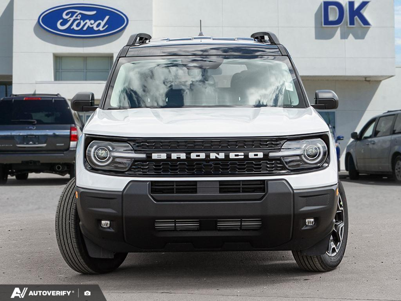 NEW 2026 Ford Bronco Sport Outer Banks - Oxford White Exterior / EBONY ROAST Interior - $41,718 - Stock #D60446 - VIN 3FMCR9CNXTRE40080 - Photo 2