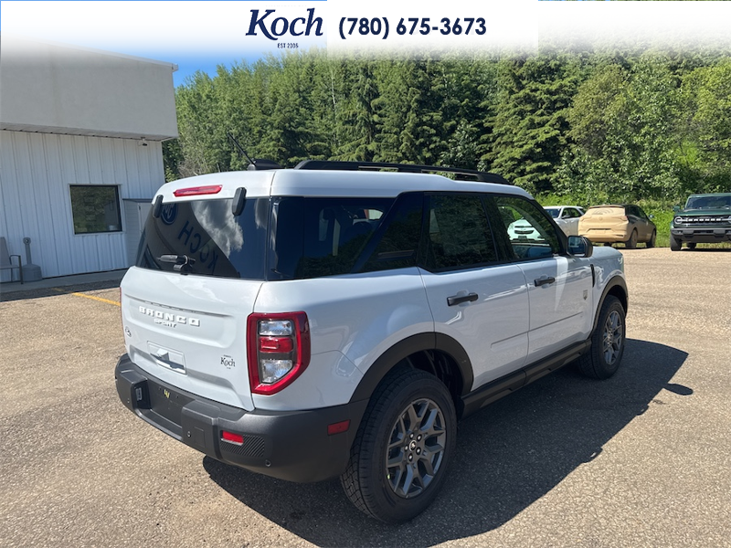 NEW 2026 Ford Bronco Sport Big Bend - Space White Metallic Exterior / MEDIUM LT SMOKED TRUFFLE, CLOTH HEATED FRONT BUCKET SEATS Interior - $39,915 - Stock #A26206 - VIN 3FMCR9BN3TRE70071 - Photo 2