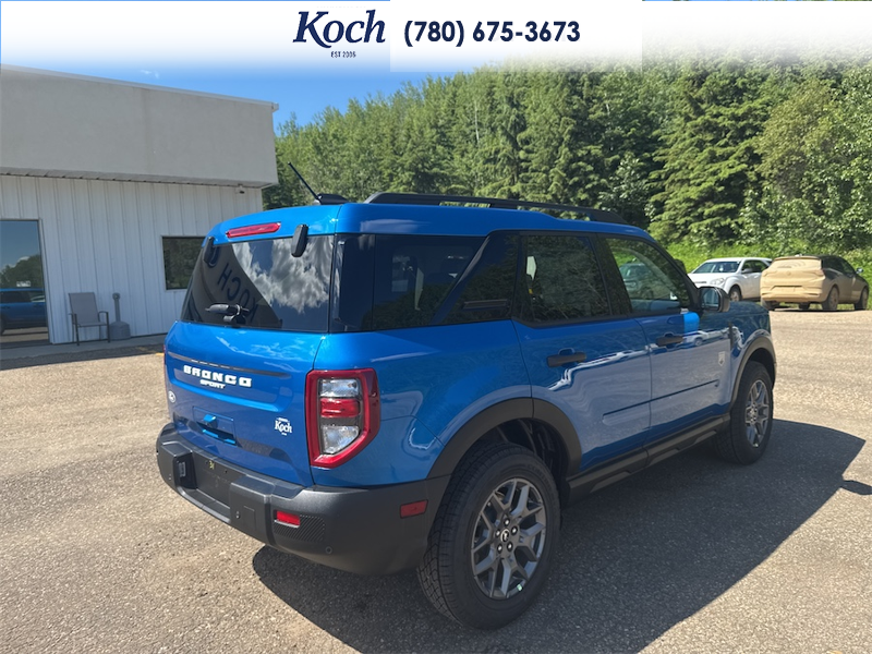 NEW 2026 Ford Bronco Sport Big Bend - Velocity Blue Metallic Exterior / MEDIUM LT SMOKED TRUFFLE, CLOTH HEATED FRONT BUCKET SEATS Interior - $39,915 - Stock #A26205 - VIN 3FMCR9BN4TRE69995 - Photo 2