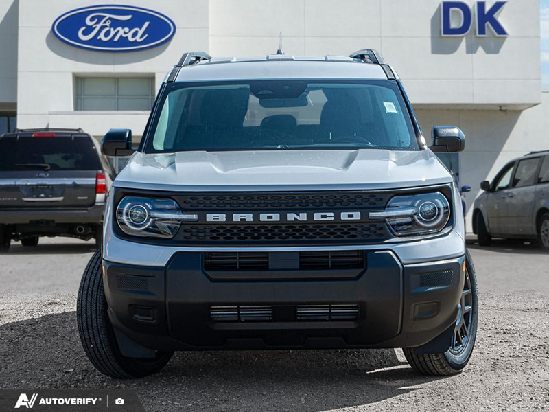 NEW 2026 Ford Bronco Sport Big Bend - Oxford White Exterior / MEDIUM LT SMOKED TRUFFLE, CLOTH HEATED FRONT BUCKET SEATS Interior - $38,933 - Stock #D60735 - VIN 3FMCR9BN2TRE95995 - Photo 2
