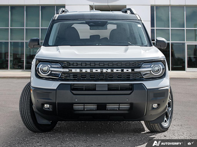 NEW 2026 Ford Bronco Sport Outer Banks - Space White Metallic Exterior - $43,799 - Stock #E61017 - VIN 3FMCR9CN4TRF12889