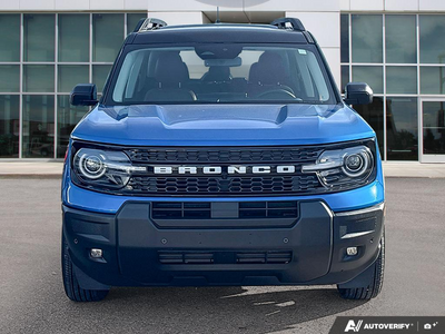 USED 2026 Ford Bronco Sport Outer Banks - Velocity Blue Metallic Exterior - $49,285 - Stock #EP4800 - VIN 3FMCR9CN9TRE24677