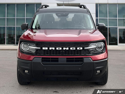 USED 2026 Ford Bronco Sport Outer Banks - Ruby Red Metallic Tinted Clearcoat Exterior - $45,989 - Stock #EP4797 - VIN 3FMCR9CN6TRE28850