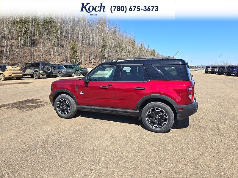 NEW 2026 Ford Bronco Sport Outer Banks - Ruby Red Tri-coat Metallic Exterior / EBONY BROWN VINYL Interior - $43,040 - Stock #A26145 - VIN 3FMCR9CN2TRE36671 - Photo 33