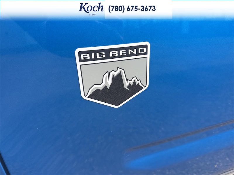 NEW 2026 Ford Bronco Sport Big Bend - Velocity Blue Metallic Exterior / MEDIUM LT SMOKED TRUFFLE, CLOTH HEATED FRONT BUCKET SEATS Interior - $39,915 - Stock #A26205 - VIN 3FMCR9BN4TRE69995 - Photo 33