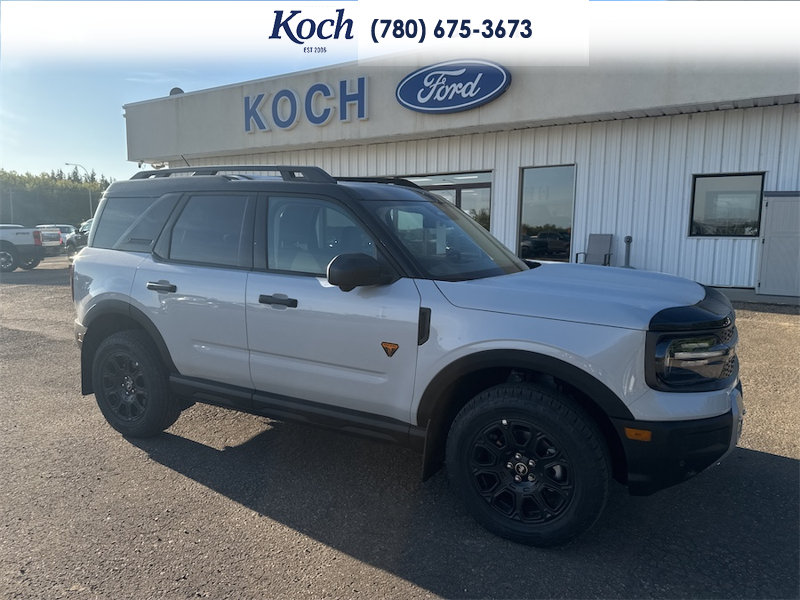 NEW 2026 Ford Bronco Sport Badlands - Space White Metallic Exterior / DARK SPACE GREY, ACTIVEX TRIMMED HTD FR SPORT CONTOUR BUCKET SEA Interior - $47,470 - Stock #A26257 - VIN 3FMCR9DA8TRE86406 - Photo 33