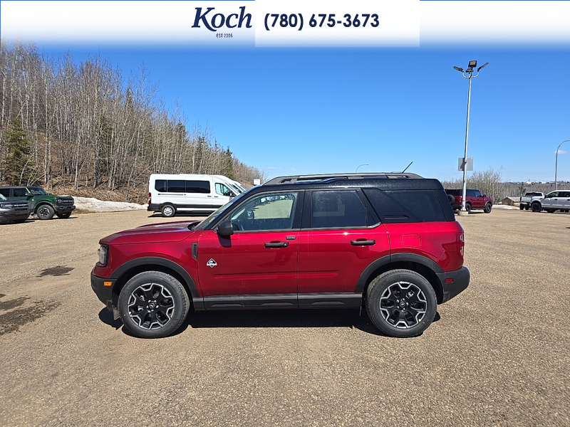 NEW 2026 Ford Bronco Sport Outer Banks - Ruby Red Tri-coat Metallic Exterior / EBONY BROWN VINYL Interior - $43,040 - Stock #A26145 - VIN 3FMCR9CN2TRE36671 - Photo 34