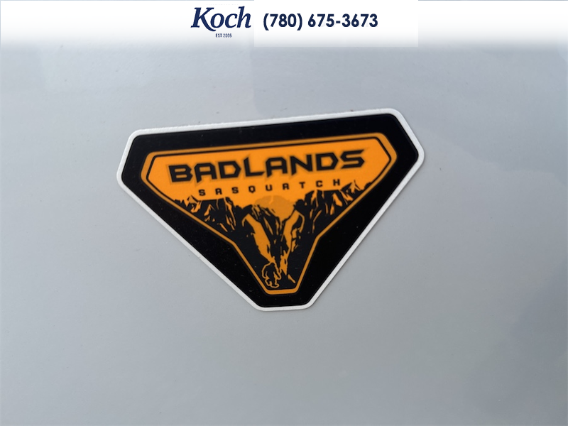 NEW 2026 Ford Bronco Sport Badlands - Crystal White Tricoat Exterior / DARK SPACE GREY LEATHER Interior - $55,400 - Stock #A26055 - VIN 3FMCR9DAXTRE09973 - Photo 36