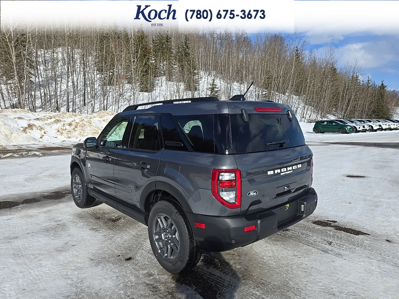 NEW 2026 Ford Bronco Sport Big Bend - Carbonized Grey Metallic Exterior / LIGHT SMOKED TRUFFLE Interior - $41,440 - Stock #A26080 - VIN 3FMCR9BNXTRE20087 - Photo 3