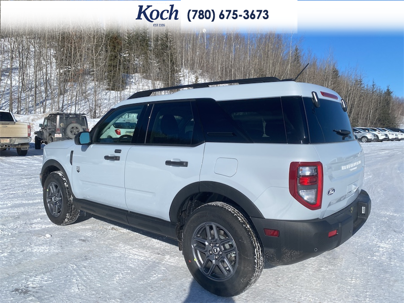 NEW 2026 Ford Bronco Sport Big Bend - Crystal White Tricoat Exterior / LIGHT SMOKED TRUFFLE Interior - $41,440 - Stock #A26073 - VIN 3FMCR9BN8TRE09332 - Photo 3