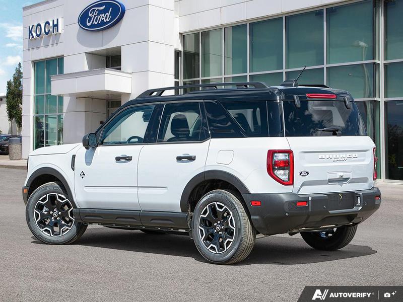 NEW 2026 Ford Bronco Sport Outer Banks - Space White Metallic Exterior / PLATINUM BLUE Interior - $44,999 - Stock #E60378 - VIN 3FMCR9CNXTRE18094 - Photo 4