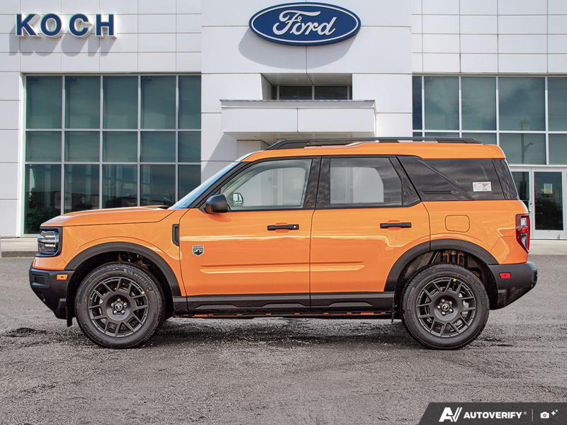 NEW 2026 Ford Bronco Sport Big Bend - Orange Fury Metallic Tri-coat Exterior / LIGHT SMOKED TRUFFLE Interior - $38,613 - Stock #E60225 - VIN 3FMCR9BN5TRE09661 - Photo 3