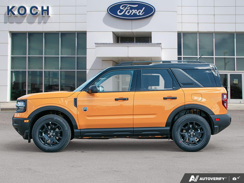 NEW 2026 Ford Bronco Sport Big Bend - Orange Fury Metallic Tri-coat Exterior / EBONY, PREMIUM TRIMMED HTD FR SPORT CONTOUR BUCKET SEATS Interior - $40,849 - Stock #E60242 - VIN 3FMCR9BN6TRE10964 - Photo 3