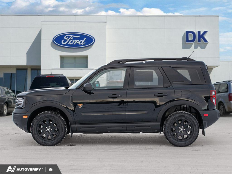 NEW 2026 Ford Bronco Sport Badlands - Shadow Black Exterior / DARK SPACE GREY LEATHER Interior - $47,518 - Stock #D60200 - VIN 3FMCR9DA7TRE10515 - Photo 3