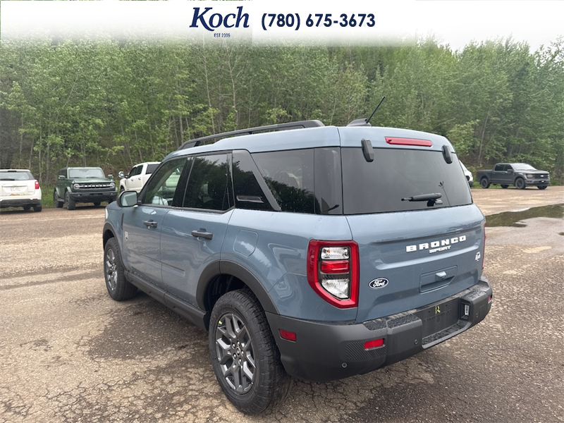NEW 2026 Ford Bronco Sport Big Bend - Azure Grey Metallic Tri-coat Exterior / LIGHT SMOKED TRUFFLE Interior - $40,170 - Stock #A26173 - VIN 3FMCR9BN0TRE50313 - Photo 3