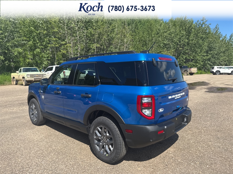 NEW 2026 Ford Bronco Sport Big Bend - Velocity Blue Metallic Exterior / MEDIUM LT SMOKED TRUFFLE, CLOTH HEATED FRONT BUCKET SEATS Interior - $39,915 - Stock #A26205 - VIN 3FMCR9BN4TRE69995 - Photo 3