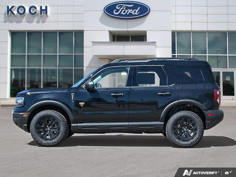 NEW 2026 Ford Bronco Sport Badlands - Shadow Black Exterior / DARK SPACE GREY LEATHER Interior - $50,695 - Stock #E60748 - VIN 3FMCR9DA6TRE69510 - Photo 3