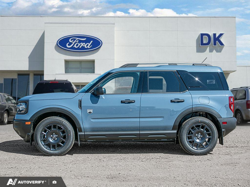 NEW 2026 Ford Bronco Sport Big Bend - Azure Grey Metallic Tri-coat Exterior / MEDIUM LT SMOKED TRUFFLE, CLOTH HEATED FRONT BUCKET SEATS Interior - $39,637 - Stock #D60734 - VIN 3FMCR9BN4TRF02266 - Photo 3
