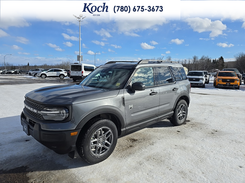 NEW 2026 Ford Bronco Sport Big Bend - Carbonized Grey Metallic Exterior / LIGHT SMOKED TRUFFLE Interior - $41,440 - Stock #A26080 - VIN 3FMCR9BNXTRE20087 - Photo 4