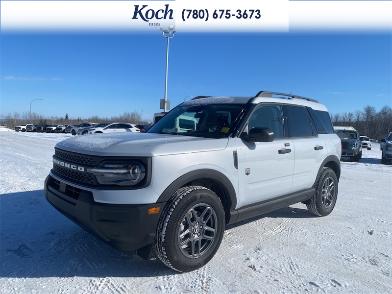 NEW 2026 Ford Bronco Sport Big Bend - Crystal White Tricoat Exterior / LIGHT SMOKED TRUFFLE Interior - $41,440 - Stock #A26073 - VIN 3FMCR9BN8TRE09332 - Photo 4