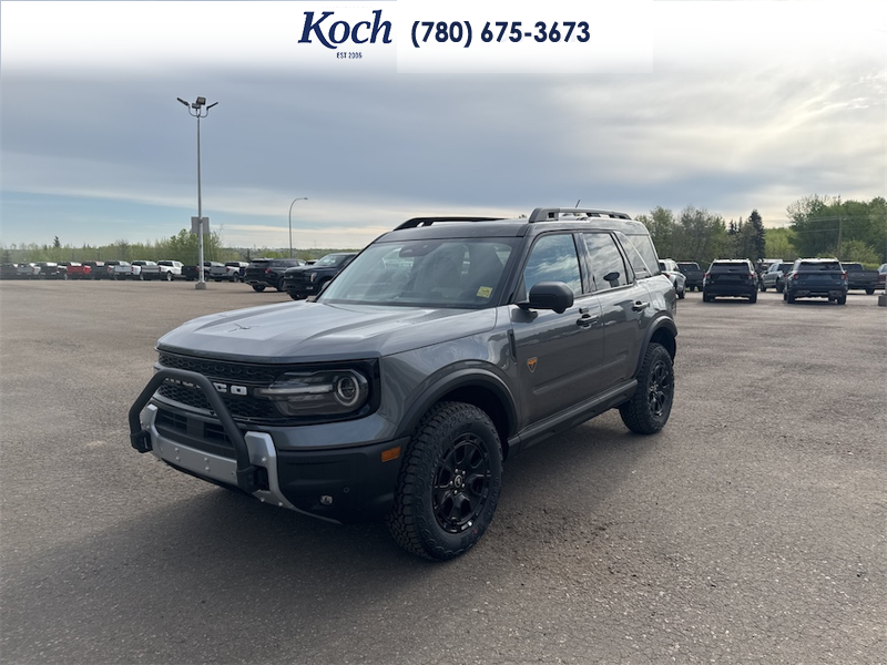 NEW 2026 Ford Bronco Sport Badlands - Carbonized Grey Metallic Exterior / DARK SPACE GREY LEATHER Interior - $56,150 - Stock #A26058 - VIN 3FMCR9DAXTRE09097 - Photo 4