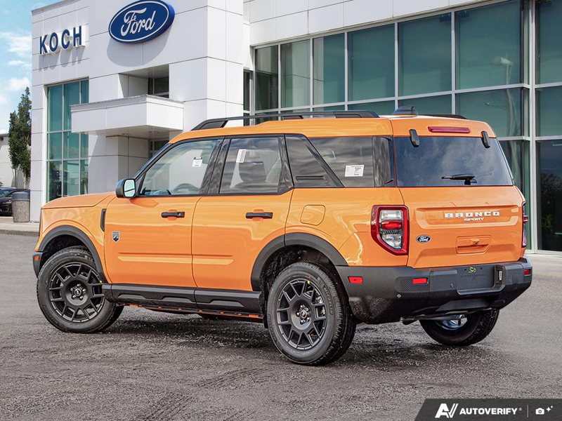 NEW 2026 Ford Bronco Sport Big Bend - Orange Fury Metallic Tri-coat Exterior / LIGHT SMOKED TRUFFLE Interior - $39,864 - Stock #E60225 - VIN 3FMCR9BN5TRE09661 - Photo 4