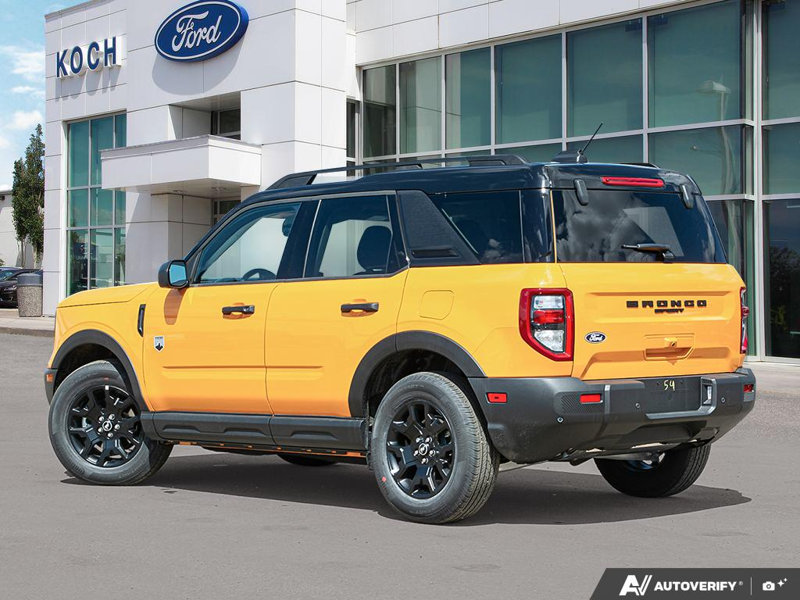 NEW 2026 Ford Bronco Sport Big Bend - Orange Fury Metallic Tri-coat Exterior / EBONY, PREMIUM TRIMMED HTD FR SPORT CONTOUR BUCKET SEATS Interior - $41,804 - Stock #E60242 - VIN 3FMCR9BN6TRE10964 - Photo 4