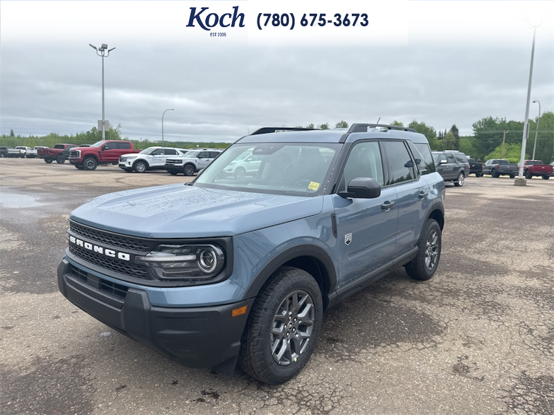 NEW 2026 Ford Bronco Sport Big Bend - Azure Grey Metallic Tri-coat Exterior / LIGHT SMOKED TRUFFLE Interior - $40,170 - Stock #A26173 - VIN 3FMCR9BN0TRE50313 - Photo 4
