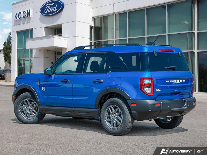 NEW 2026 Ford Bronco Sport Big Bend - Velocity Blue Metallic Exterior / LIGHT SMOKED TRUFFLE Interior - $37,248 - Stock #E60880 - VIN 3FMCR9BNXTRE86784 - Photo 4