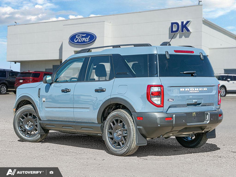 NEW 2026 Ford Bronco Sport Big Bend - Azure Grey Metallic Tri-coat Exterior / MEDIUM LT SMOKED TRUFFLE, CLOTH HEATED FRONT BUCKET SEATS Interior - $39,637 - Stock #D60734 - VIN 3FMCR9BN4TRF02266 - Photo 4