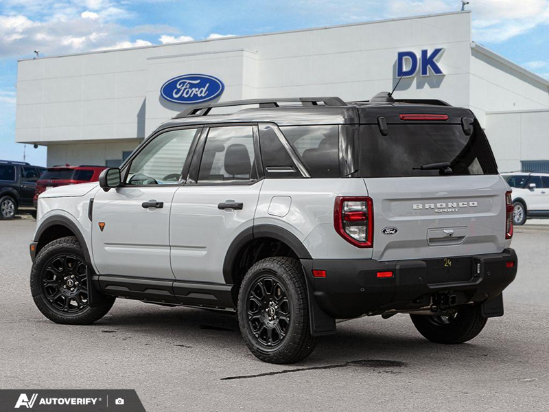 NEW 2026 Ford Bronco Sport Badlands - Space White Metallic Exterior / DARK SPACE GREY, ACTIVEX TRIMMED HTD FR SPORT CONTOUR BUCKET SEA Interior - $47,779 - Stock #D60810 - VIN 3FMCR9DA9TRF11491 - Photo 4