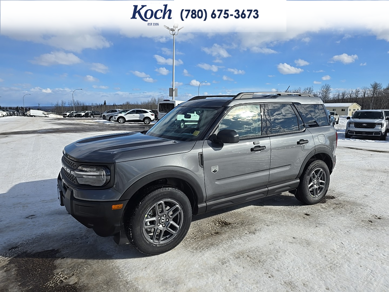 NEW 2026 Ford Bronco Sport Big Bend - Carbonized Grey Metallic Exterior / LIGHT SMOKED TRUFFLE Interior - $41,440 - Stock #A26080 - VIN 3FMCR9BNXTRE20087 - Photo 5