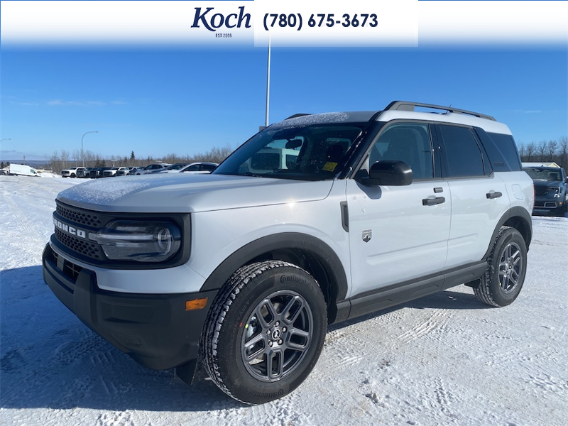 NEW 2026 Ford Bronco Sport Big Bend - Crystal White Tricoat Exterior / LIGHT SMOKED TRUFFLE Interior - $41,440 - Stock #A26073 - VIN 3FMCR9BN8TRE09332 - Photo 5