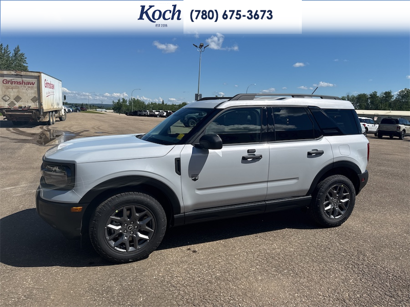 NEW 2026 Ford Bronco Sport Big Bend - Space White Metallic Exterior / MEDIUM LT SMOKED TRUFFLE, CLOTH HEATED FRONT BUCKET SEATS Interior - $39,915 - Stock #A26206 - VIN 3FMCR9BN3TRE70071 - Photo 5