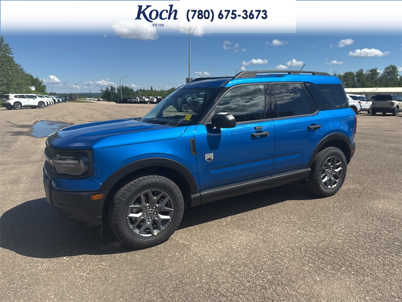 NEW 2026 Ford Bronco Sport Big Bend - Velocity Blue Metallic Exterior / MEDIUM LT SMOKED TRUFFLE, CLOTH HEATED FRONT BUCKET SEATS Interior - $39,915 - Stock #A26205 - VIN 3FMCR9BN4TRE69995 - Photo 5