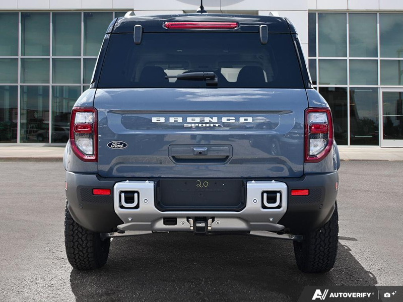NEW 2026 Ford Bronco Sport Badlands - Azure Grey Metallic Tri-coat Exterior / DARK SPACE GREY LEATHER Interior - $55,759 - Stock #E60762 - VIN 3FMCR9DA8TRE68987 - Photo 5