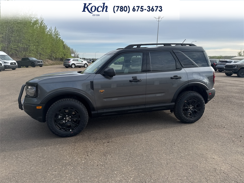 NEW 2026 Ford Bronco Sport Badlands - Carbonized Grey Metallic Exterior / DARK SPACE GREY LEATHER Interior - $56,150 - Stock #A26058 - VIN 3FMCR9DAXTRE09097 - Photo 6