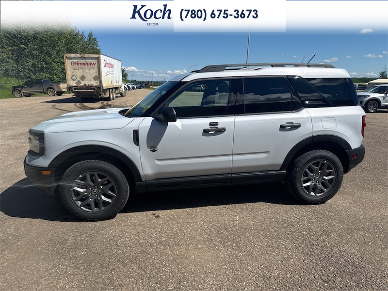 NEW 2026 Ford Bronco Sport Big Bend - Space White Metallic Exterior / MEDIUM LT SMOKED TRUFFLE, CLOTH HEATED FRONT BUCKET SEATS Interior - $39,915 - Stock #A26206 - VIN 3FMCR9BN3TRE70071 - Photo 6