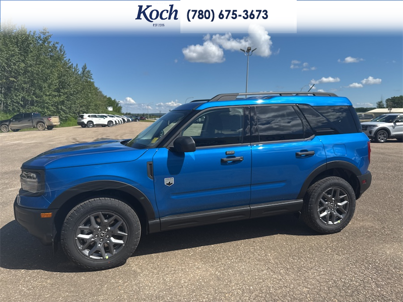 NEW 2026 Ford Bronco Sport Big Bend - Velocity Blue Metallic Exterior / MEDIUM LT SMOKED TRUFFLE, CLOTH HEATED FRONT BUCKET SEATS Interior - $39,915 - Stock #A26205 - VIN 3FMCR9BN4TRE69995 - Photo 6
