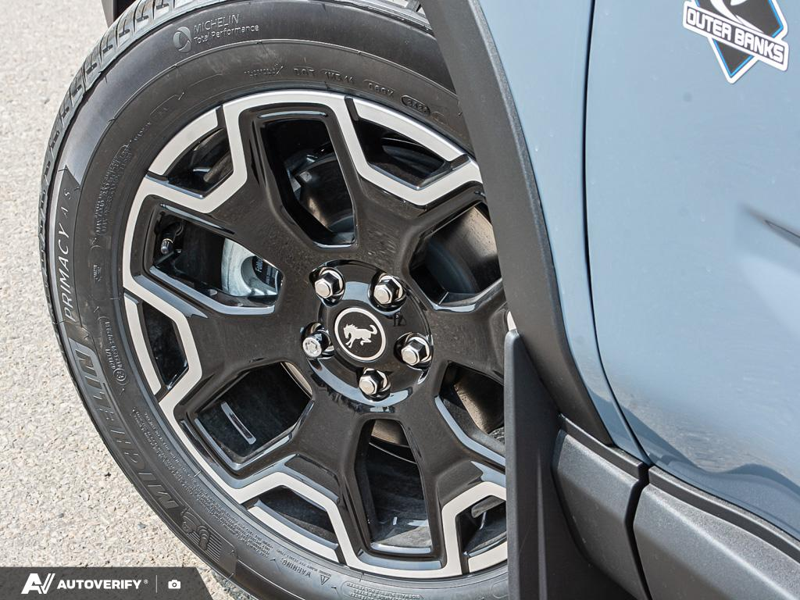 NEW 2026 Ford Bronco Sport Outer Banks - Azure Grey Metallic Tri-coat Exterior / EBONY/ROAST, PREMIUM TRIMMED HTD FRONT BUCKET SEATS Interior - $40,687 - Stock #D60696 - VIN 3FMCR9CN4TRE86844 - Photo 6