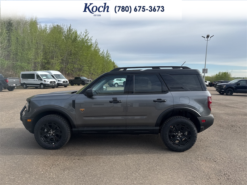 NEW 2026 Ford Bronco Sport Badlands - Carbonized Grey Metallic Exterior / DARK SPACE GREY LEATHER Interior - $56,150 - Stock #A26058 - VIN 3FMCR9DAXTRE09097 - Photo 7