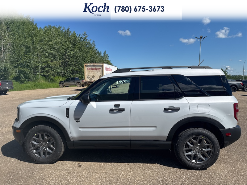 NEW 2026 Ford Bronco Sport Big Bend - Space White Metallic Exterior / MEDIUM LT SMOKED TRUFFLE, CLOTH HEATED FRONT BUCKET SEATS Interior - $39,915 - Stock #A26206 - VIN 3FMCR9BN3TRE70071 - Photo 7