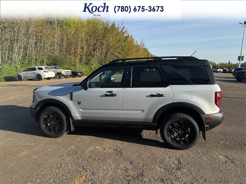 NEW 2026 Ford Bronco Sport Badlands - Space White Metallic Exterior / DARK SPACE GREY, ACTIVEX TRIMMED HTD FR SPORT CONTOUR BUCKET SEA Interior - $47,470 - Stock #A26257 - VIN 3FMCR9DA8TRE86406 - Photo 8